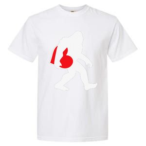 Bigfoot Heart Valentine's Day, Cute Anniversary Gift Garment-Dyed Heavyweight T-Shirt