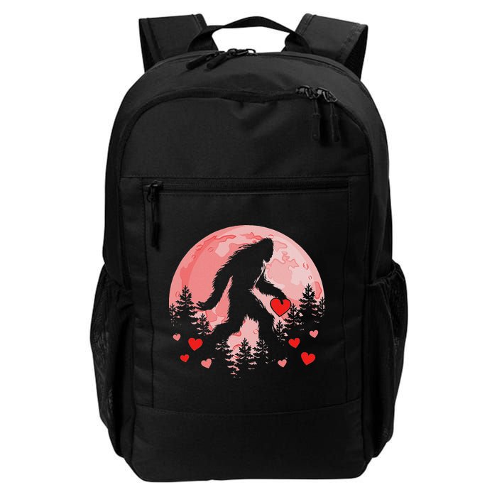 Bigfoot Heart Valentines Day Backpack