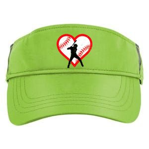 Baseball Heart Valentine's Day Gifts Teen Boy Adult Drive Performance Visor