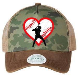 Baseball Heart Valentine's Day Gifts Teen Boy Legacy Tie Dye Trucker Hat