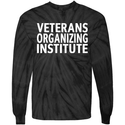 Bidenharris Hq Veterans Organizing Institute Tie-Dye Long Sleeve Shirt