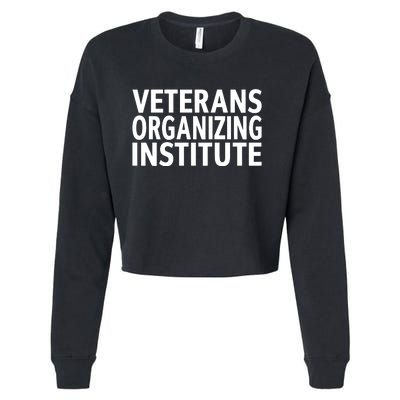 Bidenharris Hq Veterans Organizing Institute Cropped Pullover Crew