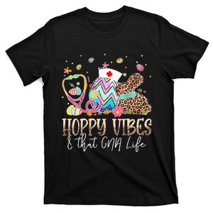 Bunny Hoppy Vibes & That CNA Life Easter Day T-Shirt