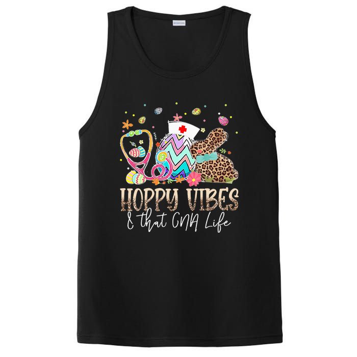 Bunny Hoppy Vibes & That CNA Life Easter Day PosiCharge Competitor Tank