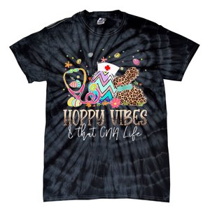 Bunny Hoppy Vibes & That CNA Life Easter Day Tie-Dye T-Shirt