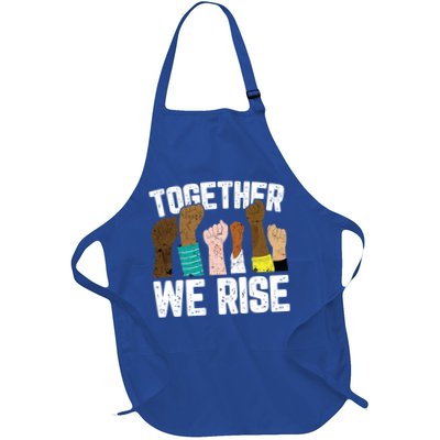 Black History We Rise Together Cool African American Funny Gift Apron
