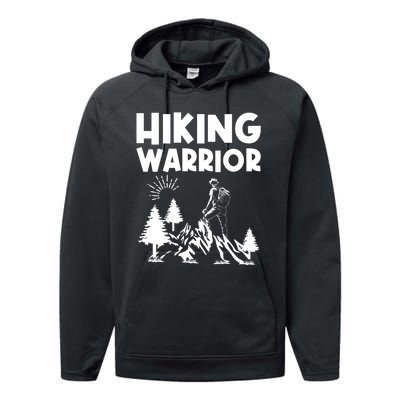 Backpacking Hiking Warrior Performance Fleece Hoodie