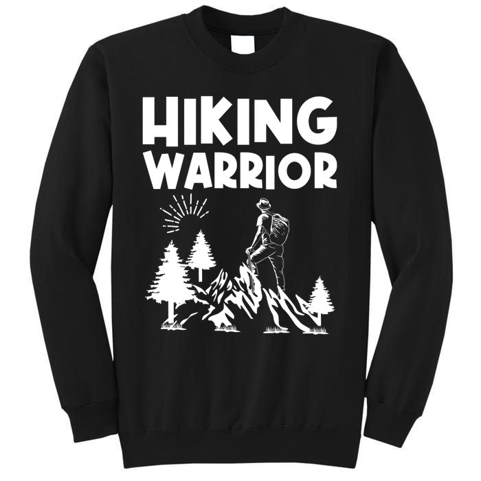 Backpacking Hiking Warrior Sweatshirt