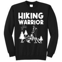 Backpacking Hiking Warrior Tall Sweatshirt