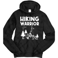 Backpacking Hiking Warrior Tie Dye Hoodie