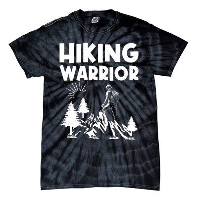 Backpacking Hiking Warrior Tie-Dye T-Shirt