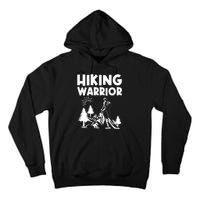 Backpacking Hiking Warrior Tall Hoodie