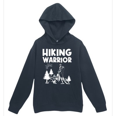 Backpacking Hiking Warrior Urban Pullover Hoodie