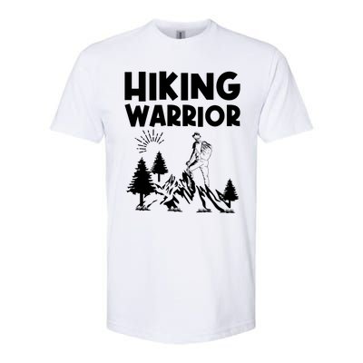 Backpacking Hiking Warrior Softstyle® CVC T-Shirt