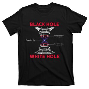 Black Hole - White Hole - Astrophysics Space Astronomy T-Shirt