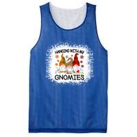 Bleached Hanging With My Gnomies Christmas Gnome Meaningful Gift Mesh Reversible Basketball Jersey Tank