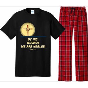 By His Wounds Isaiah 53 Christian Good Friday Scripture Great Gift Pajama Set