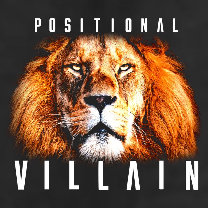 Wearing Positional Villain 7 Panel Mesh Trucker Snapback Hat
