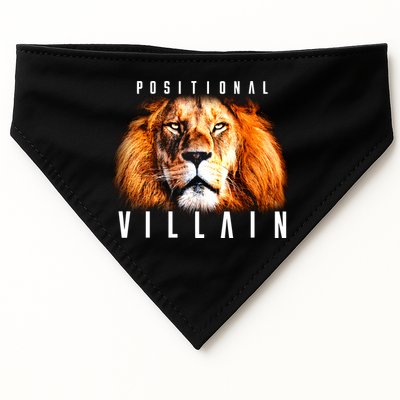 Brad Holmes Wearing Positional Villain USA-Made Doggie Bandana