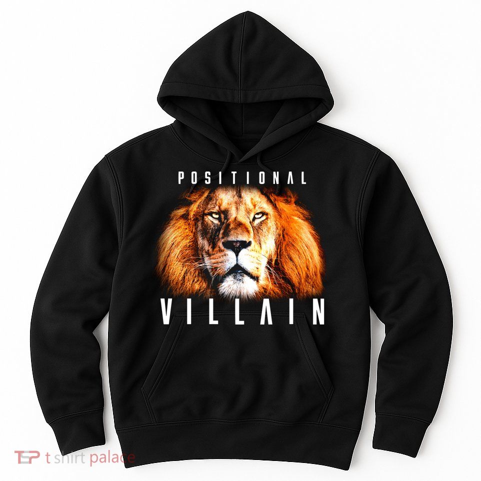Brad Holmes Wearing Positional Villain Hoodie