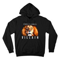 Brad Holmes Wearing Positional Villain Hoodie