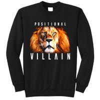 Brad Holmes Wearing Positional Villain Sweatshirt