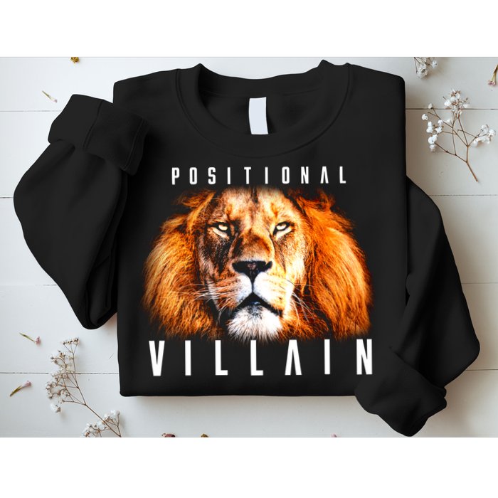 Brad Holmes Wearing Positional Villain Sweatshirt