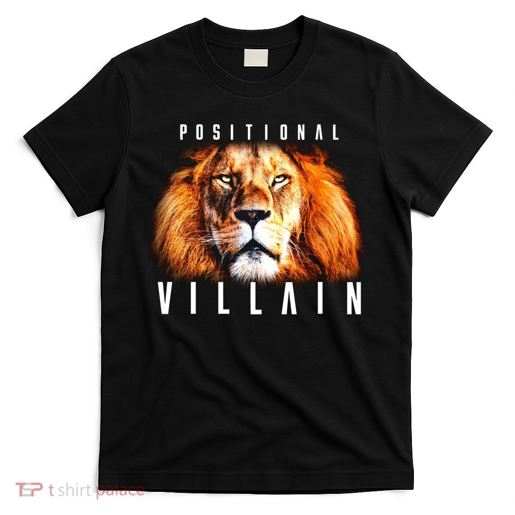 Brad Holmes Wearing Positional Villain T-Shirt