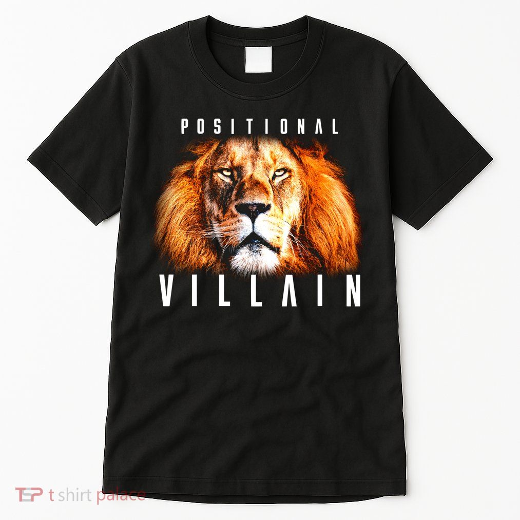 Brad Holmes Wearing Positional Villain Tall T-Shirt