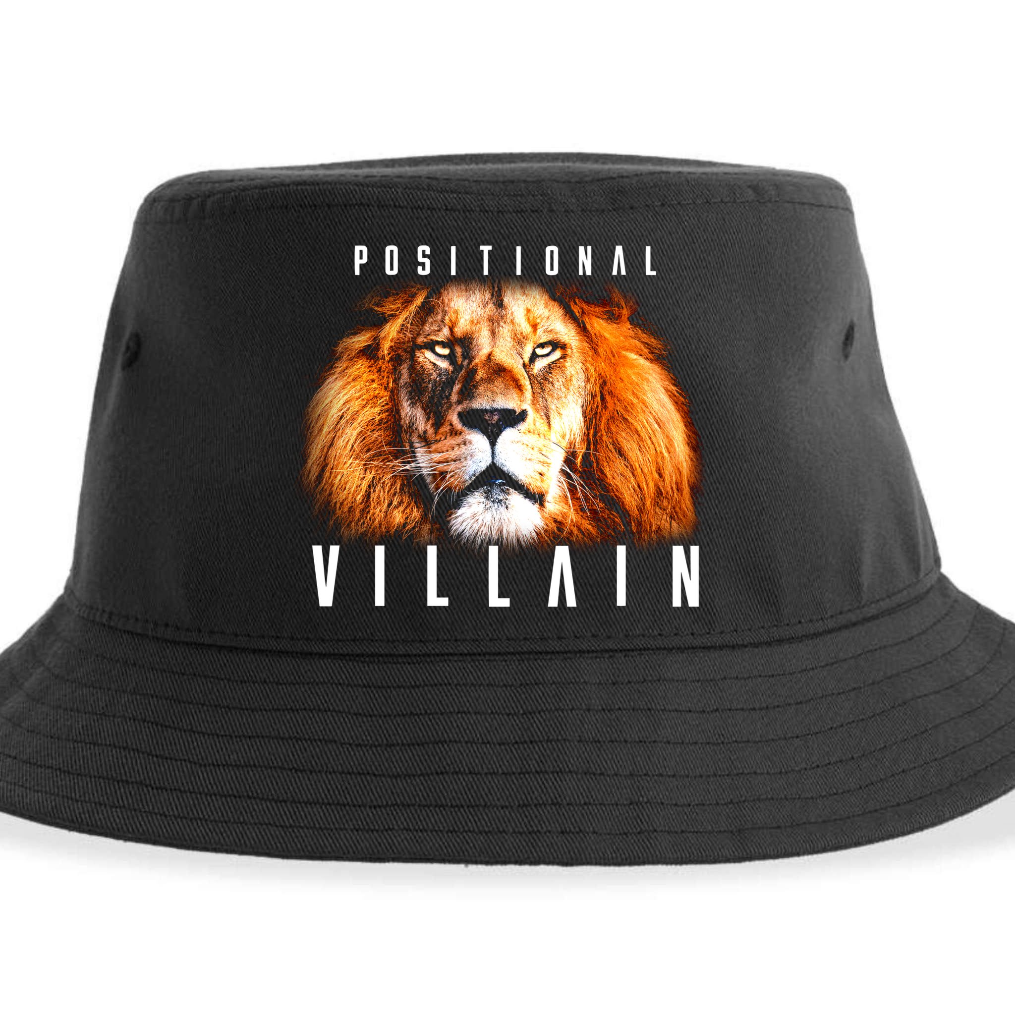 Wearing Positional Villain Sustainable Bucket Hat
