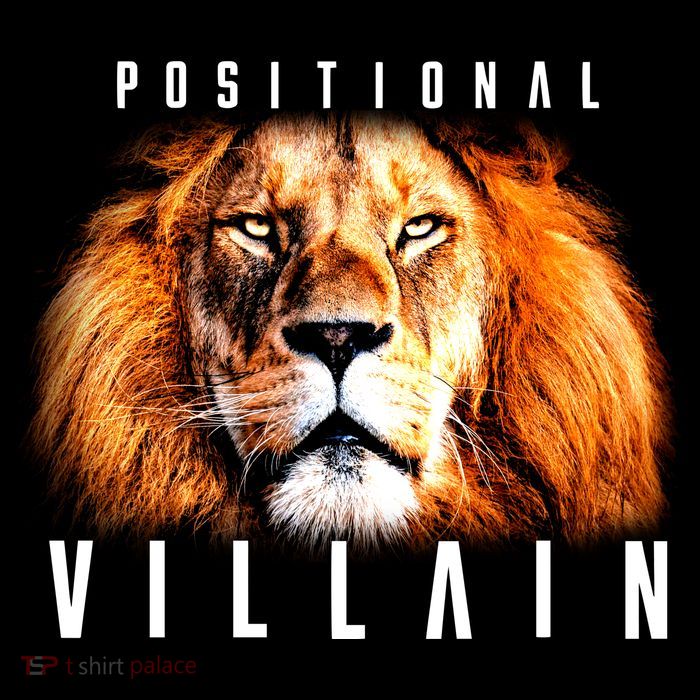 Brad Holmes Wearing Positional Villain Button