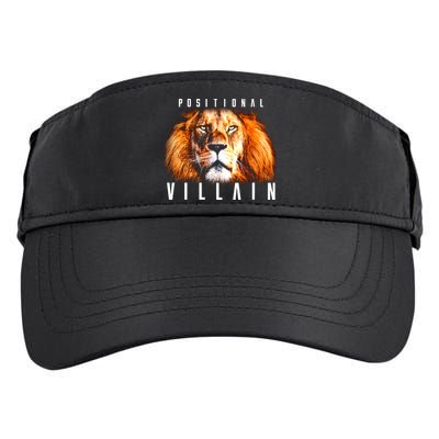 Wearing Positional Villain Adult Drive Performance Visor