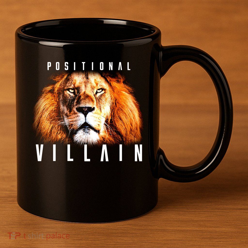 Brad Holmes Wearing Positional Villain 11oz C Handle Ceramic Mug