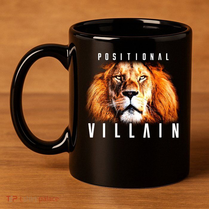 Brad Holmes Wearing Positional Villain 11oz C Handle Ceramic Mug