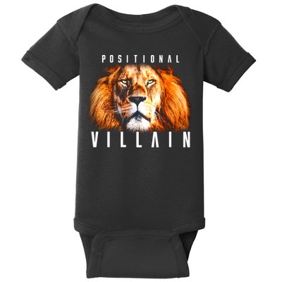 Brad Holmes Wearing Positional Villain Baby Bodysuit