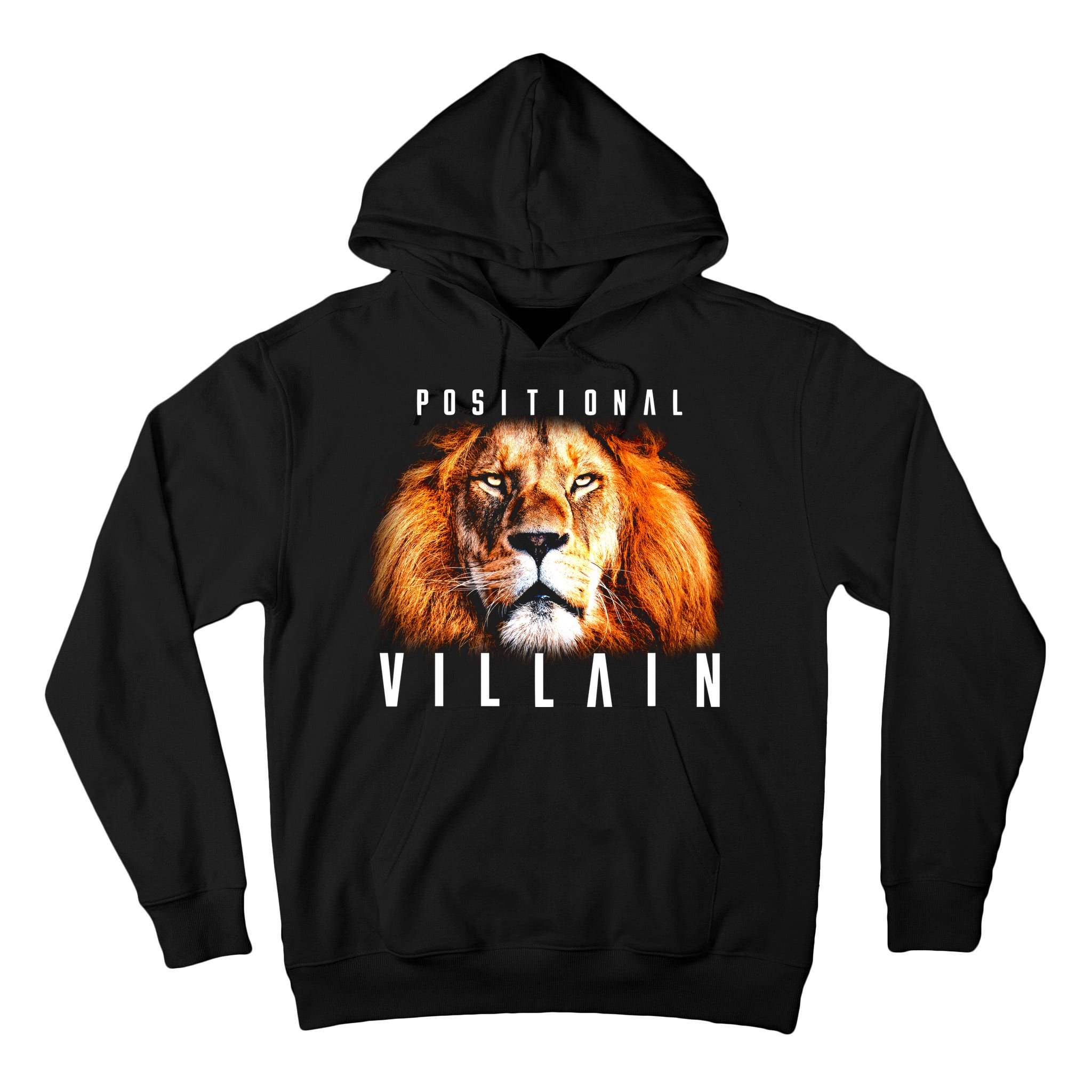 Wearing Positional Villain Tall Hoodie