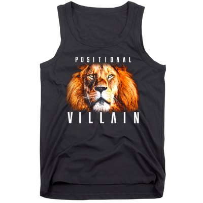 Brad Holmes Wearing Positional Villain Tank Top