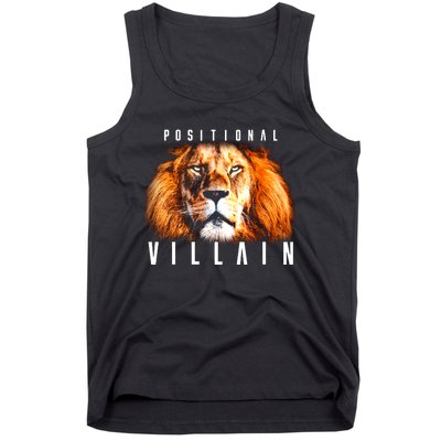 Brad Holmes Wearing Positional Villain Tank Top