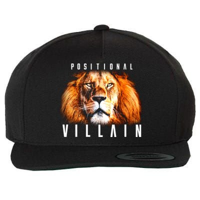 Brad Holmes Wearing Positional Villain Wool Snapback Cap
