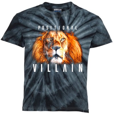 Brad Holmes Wearing Positional Villain Kids Tie-Dye T-Shirt