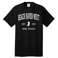 Beach Haven West New Jersey Nj Vintage Athletic Tall T-Shirt