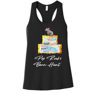 Barn Hunt With My Dog3 Women's Racerback Tank