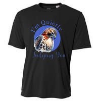 Beautiful Hawk With Cooling Performance Crew T-Shirt