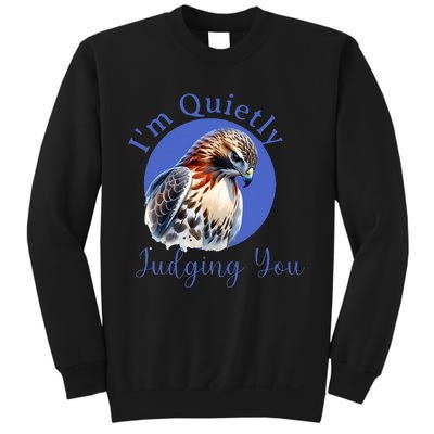 Beautiful Hawk With Sweatshirt