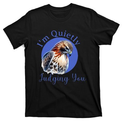 Beautiful Hawk With T-Shirt