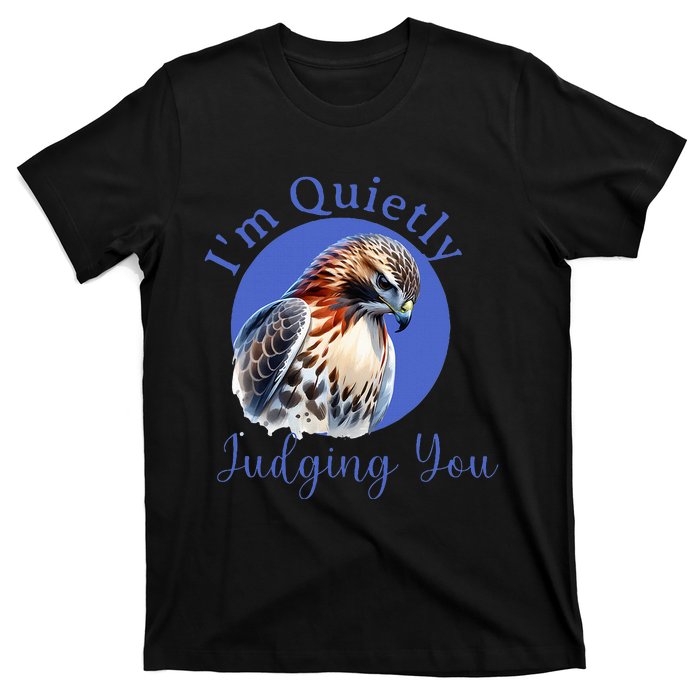 Beautiful Hawk With T-Shirt