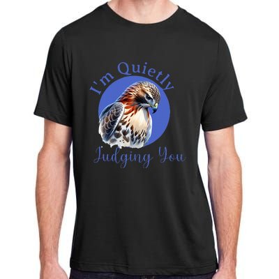 Beautiful Hawk With Adult ChromaSoft Performance T-Shirt