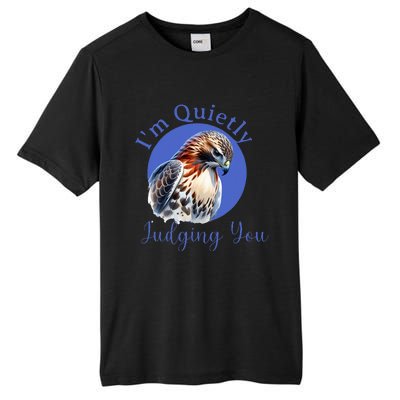 Beautiful Hawk With Tall Fusion ChromaSoft Performance T-Shirt