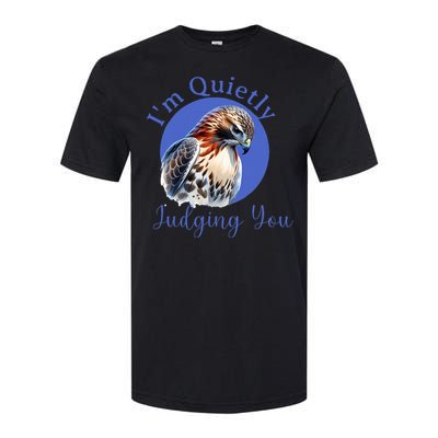 Beautiful Hawk With Softstyle CVC T-Shirt