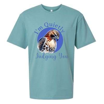 Beautiful Hawk With Sueded Cloud Jersey T-Shirt